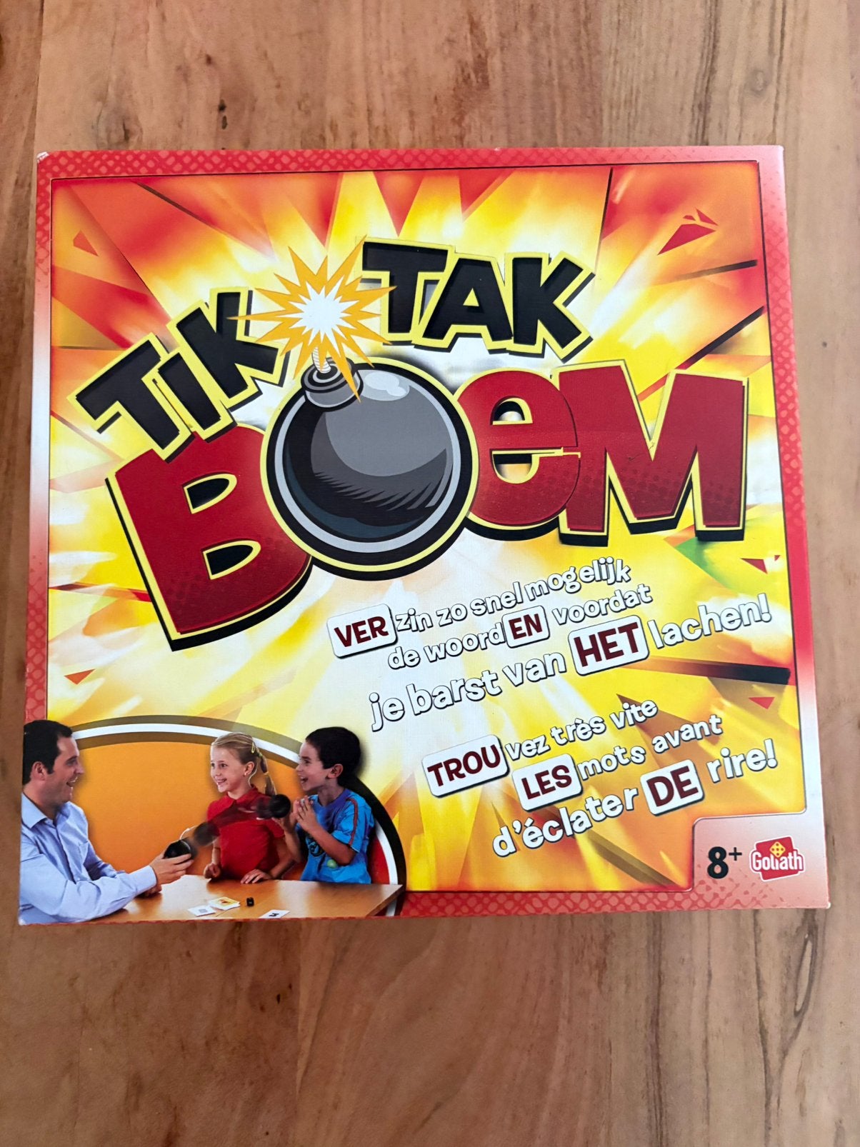 Tik tak boem spel, Vijf spelers of meer, Ophalen of Verzenden, Gebruikt