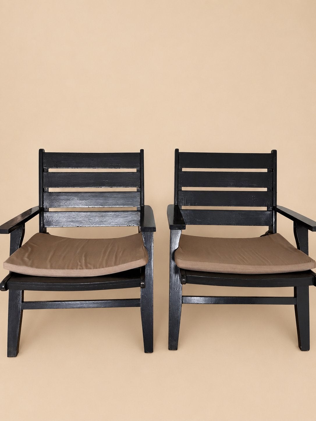 Tuinstoel relax, Ophalen, Zo goed als nieuw, Hout, Inklapbaar