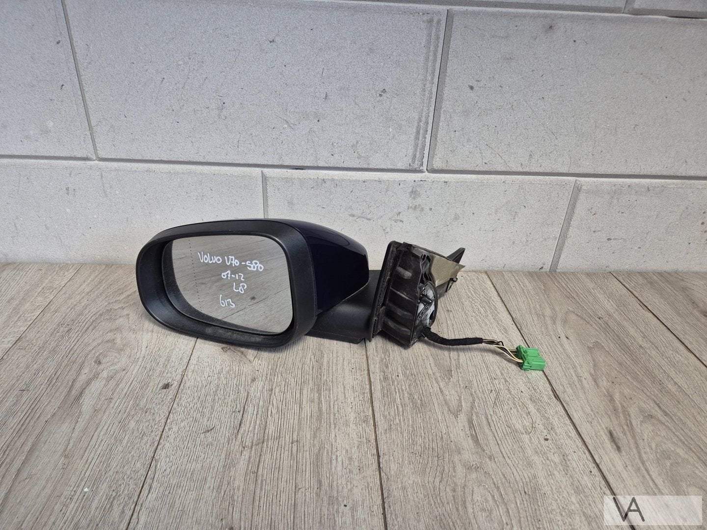 Spiegel links voor Volvo V70 en S80 2007 - 2012 8 draden €99, Gebruikt, -, -, Ophalen of Verzenden