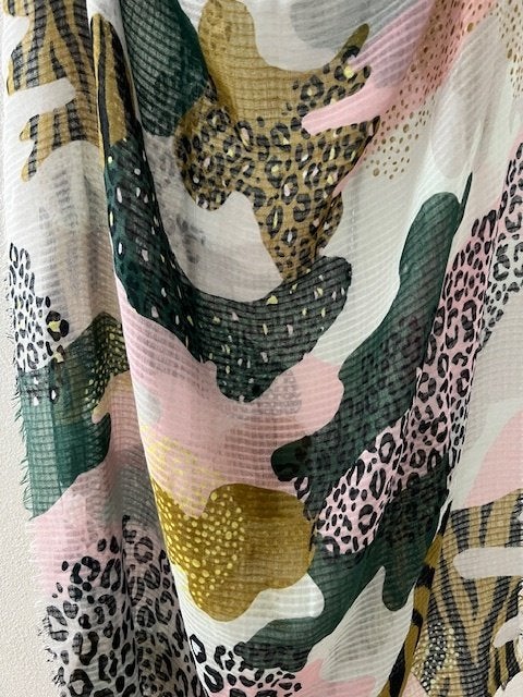 NIEUW CODELLO sjaal Into the green style 01023704, Kleding | Dames, Mutsen, Sjaals en Handschoenen, Codello, Verzenden, Maat 46/48 (XL) of groter