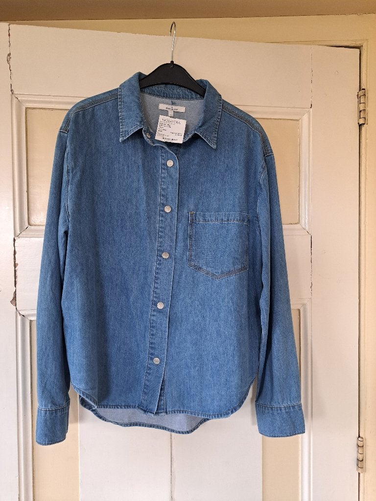 Circle of trust jeansblouse maat L, Kleding | Dames, Maat 38/40 (M), Blauw, Nieuw, Ophalen of Verzenden
