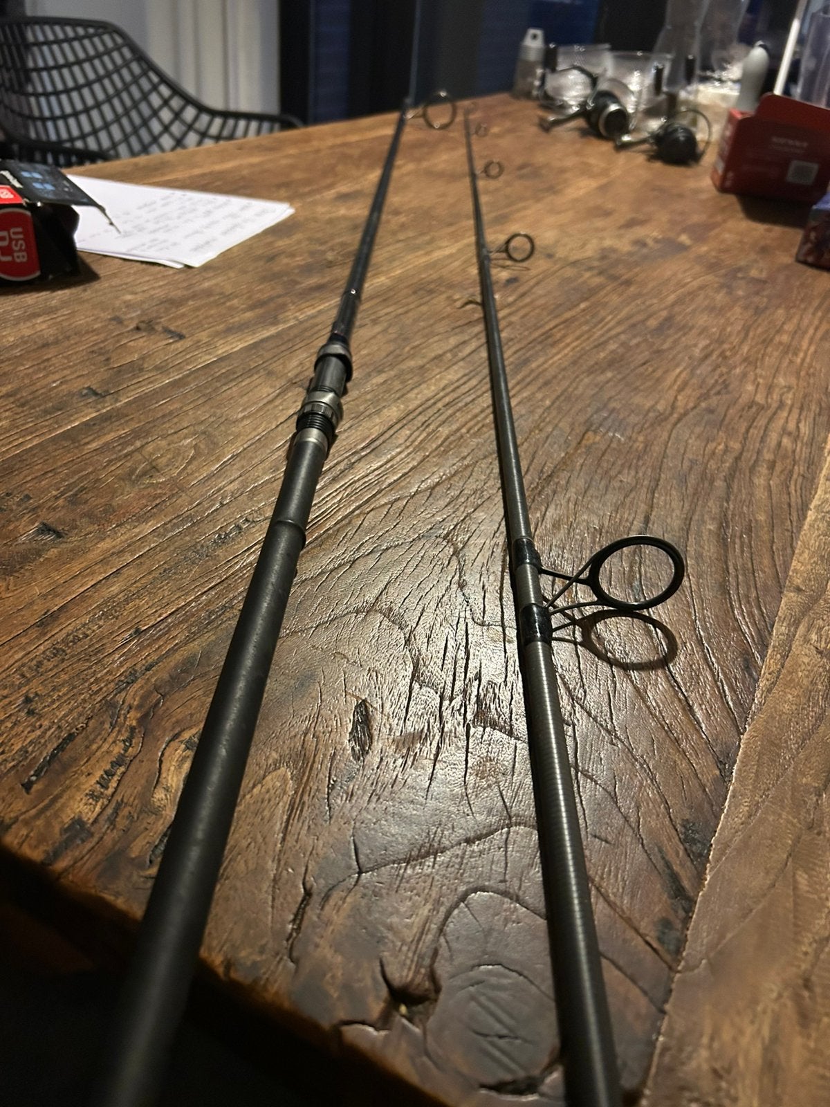 Shimano TX2 karperhengel 3.66m 2.75lbs, Watersport en Boten, Hengelsport | Karpervissen, Ophalen of Verzenden, Zo goed als nieuw