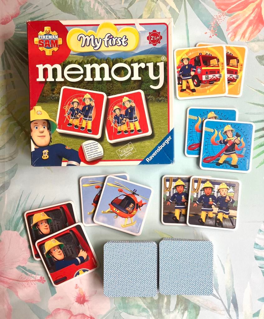 Brandweerman 👨‍🚒 Sam Memory Spel, Drie of vier spelers, Ophalen of Verzenden, Zo goed als nieuw