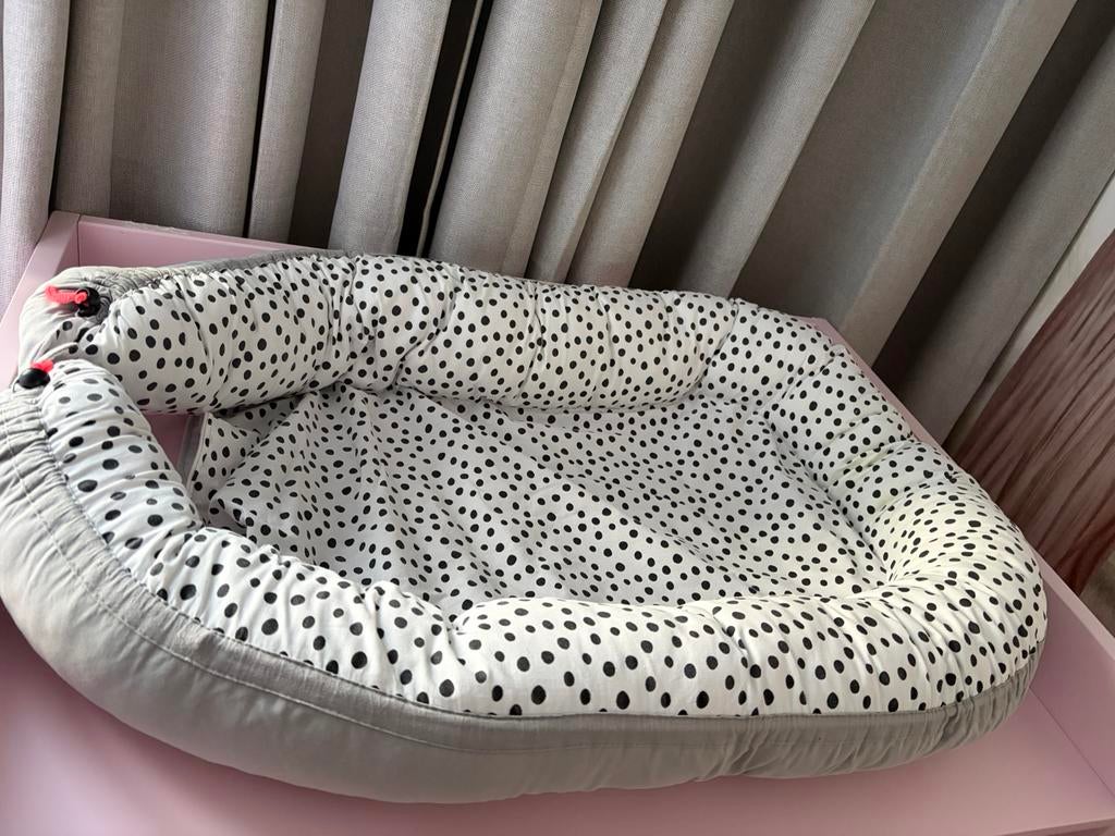 Babynestje done by deer dots, Kinderen en Baby's, Babywiegjes en Ledikanten, Ophalen, Gebruikt, Overige typen