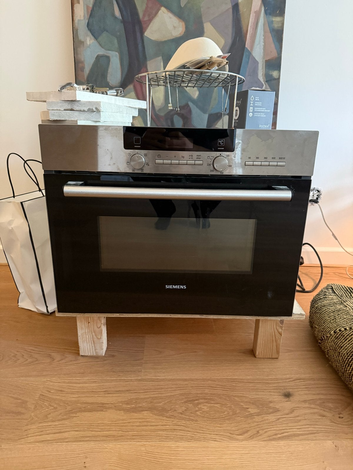 Siemens Inbouw Combi-oven HB84H501/36, Witgoed en Apparatuur, Ovens, Ophalen, 45 tot 50 cm, Gebruikt, 60 cm of meer