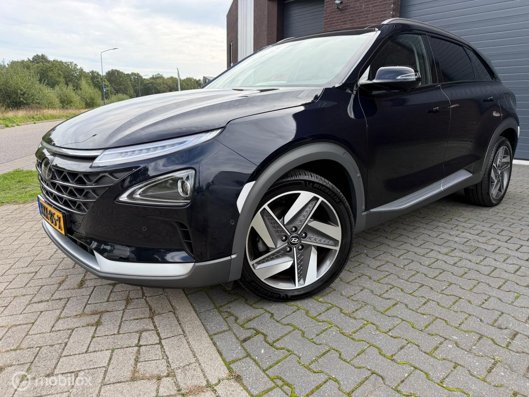 Hyundai NEXO FCEV Plus Pack 2022, Auto's, Dealer onderhouden, Gebruikt, Blauw, Waterstof