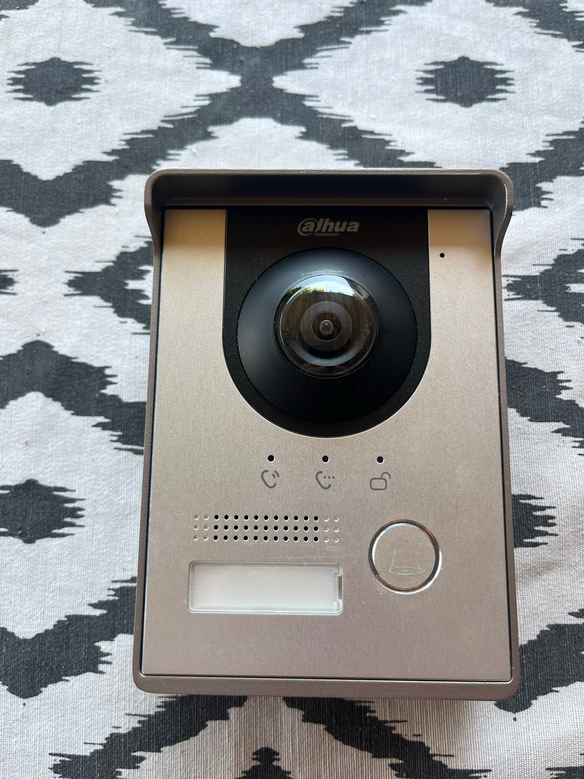 Dahua Binnen/Buitenpost Video Intercom Deurbel, Ophalen of Verzenden, Gebruikt, Buitencamera