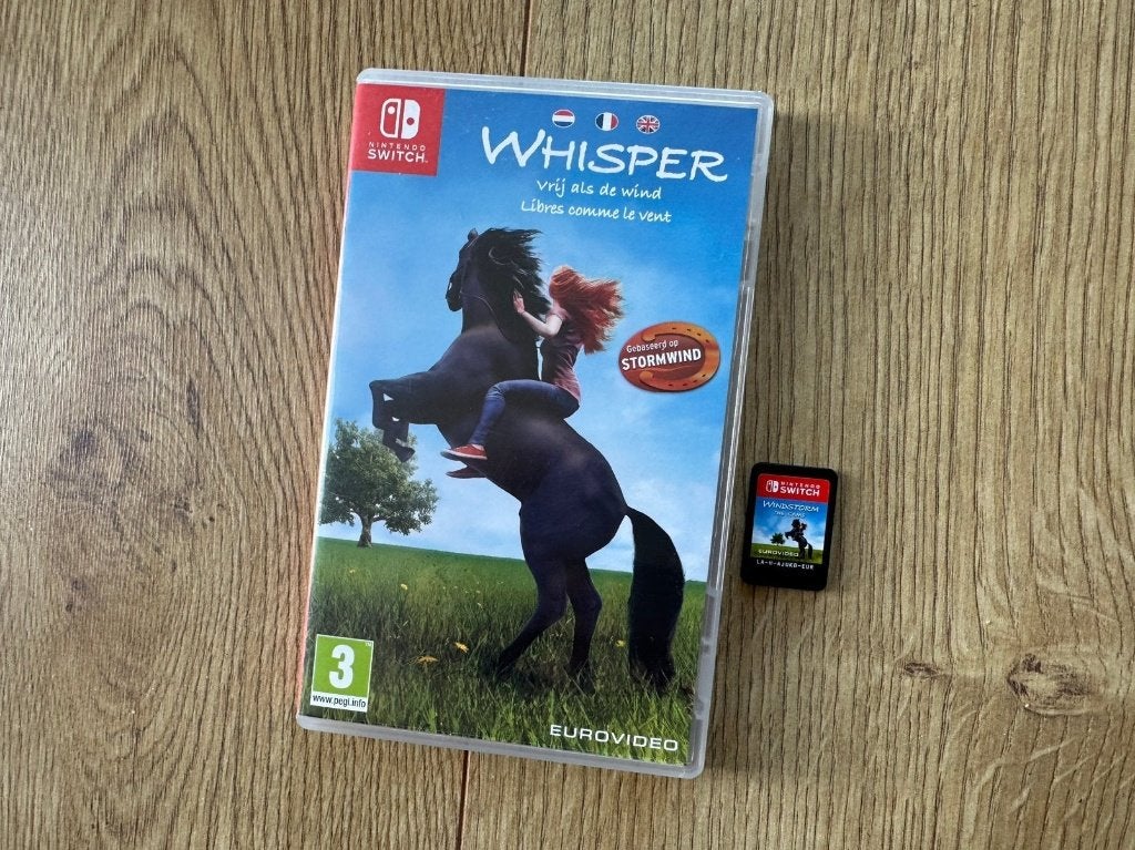 Whsiper Nintendo Switch Nette Staat!!!, 1 speler, Ophalen of Verzenden, Zo goed als nieuw, Vanaf 3 jaar