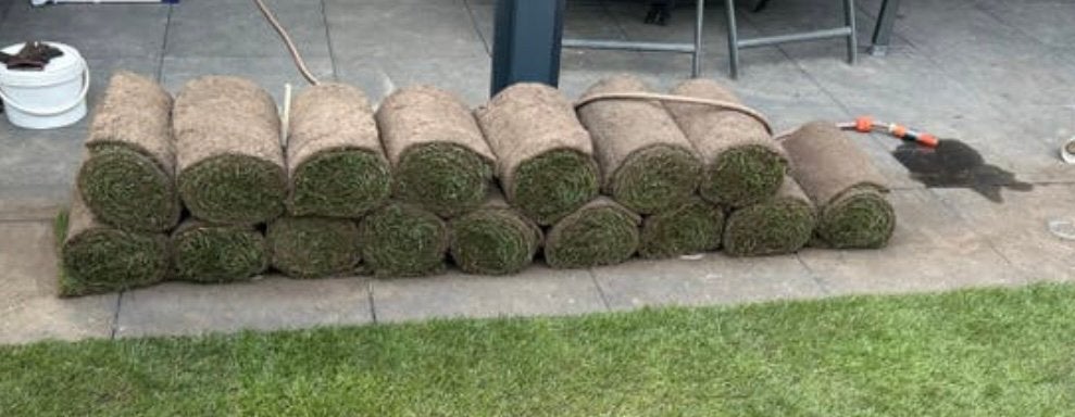 Gezocht; graszoden gevraagd mag ook kleine restpartij, Ophalen, Nieuw, Minder dan 10 m²