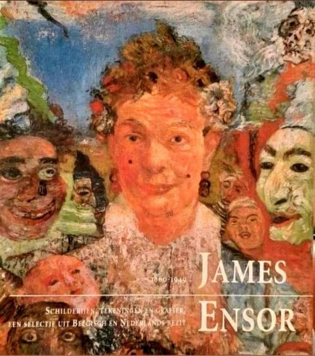 JAMES ENSOR Schilderijen Tekeningen Grafiek., Boeken, Verzenden, Zo goed als nieuw