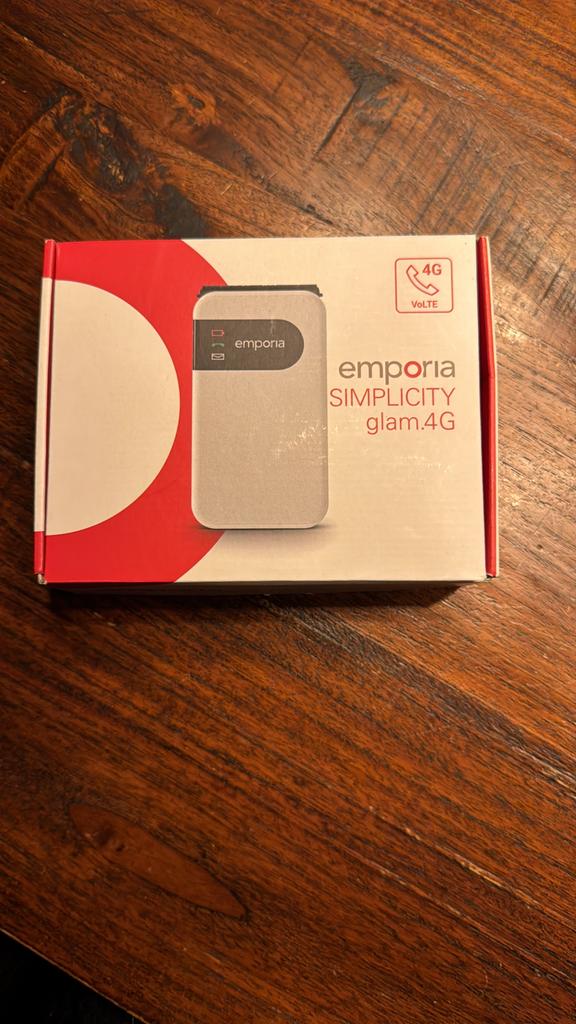 Emporia simplicity glam.4G mobiel voor senioren, Ophalen of Verzenden, Zo goed als nieuw, Overige typen