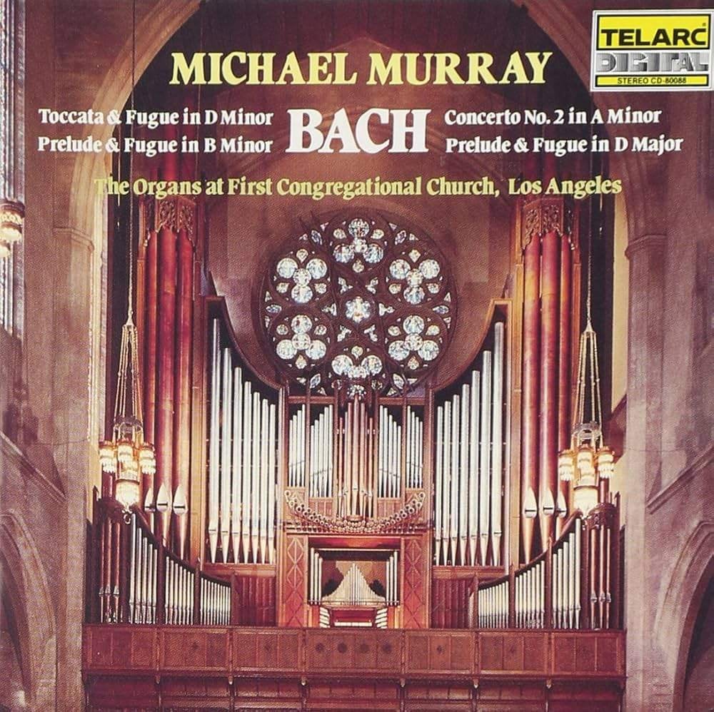 BACH Toccata & fugue CD MURRAY TELARC, Ophalen of Verzenden, Barok, Gebruikt, Kamermuziek