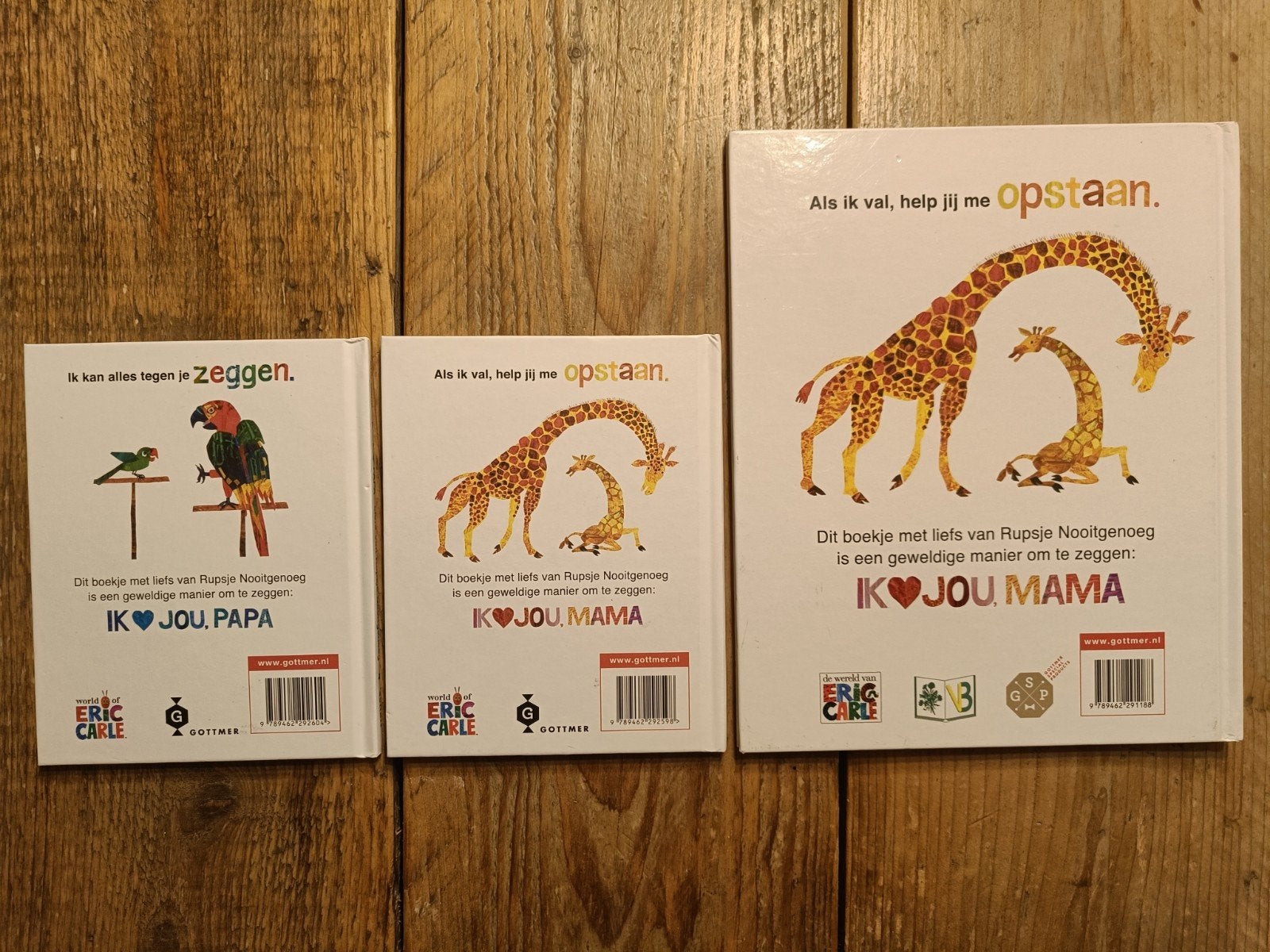 Ik houd van papa /Ik houd van mama., Boeken, Ophalen of Verzenden, Zo goed als nieuw