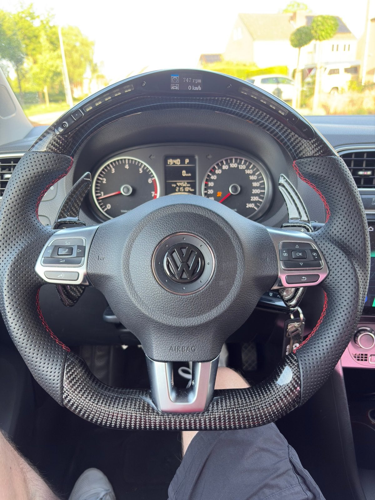 MK6 Carbon LED Stuur, Ophalen of Verzenden, Nieuw, Volkswagen