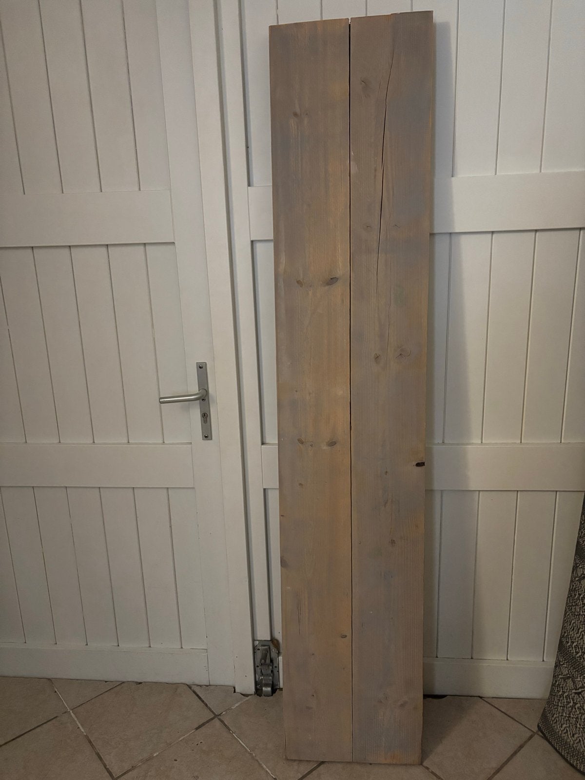 Steigerhouten bureau op maat - ideaal voor kinderkamer, Ophalen, Gebruikt, 25 tot 50 mm, Overige typen