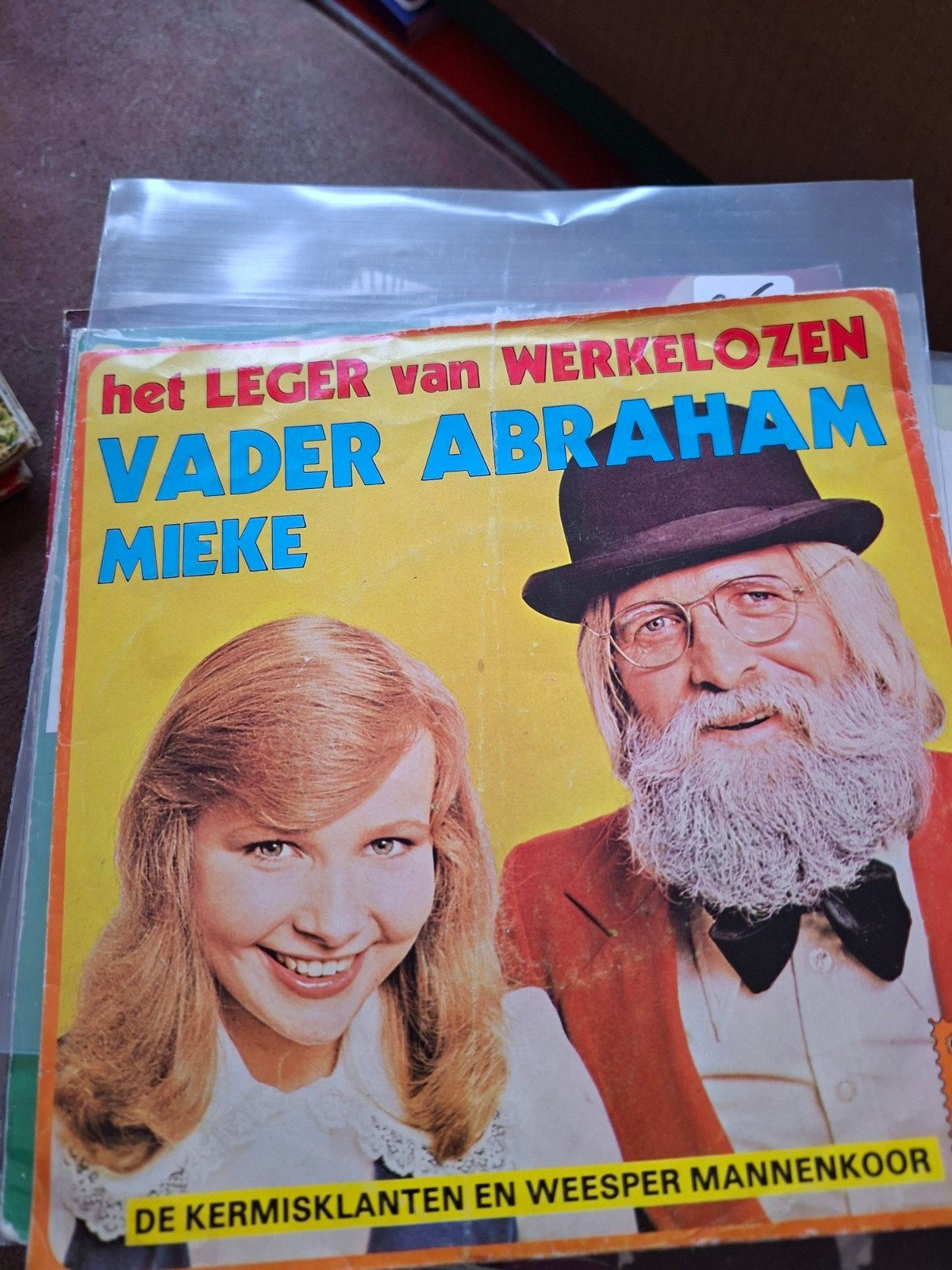 vader abraham en mieke  het leger van werkelozen., Ophalen of Verzenden, Zo goed als nieuw, Overige formaten, Levenslied of Smartlap