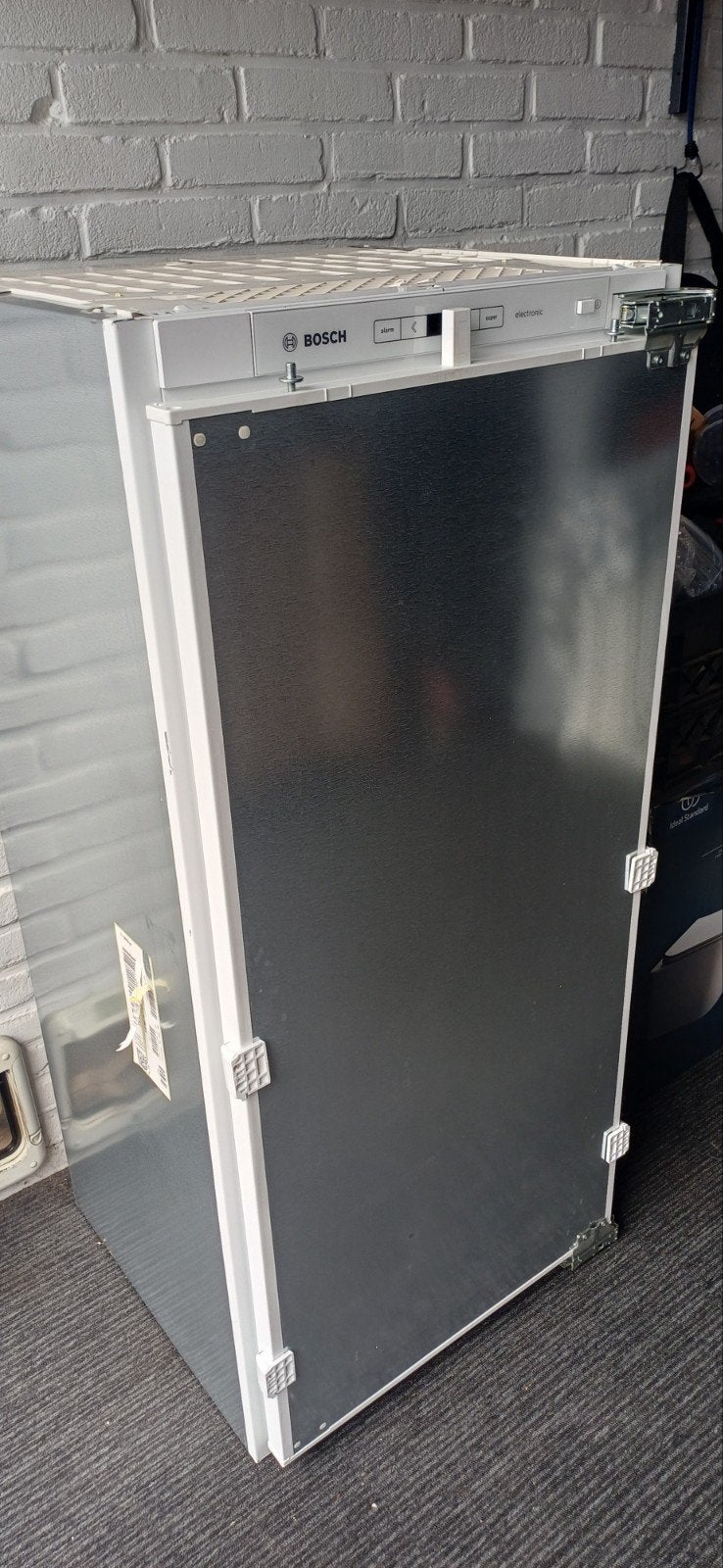Inbouwkoelkast  Bosch 122 deur op deur, Witgoed en Apparatuur, Ophalen, Zonder vriesvak, 120 tot 140 cm, 200 liter of meer