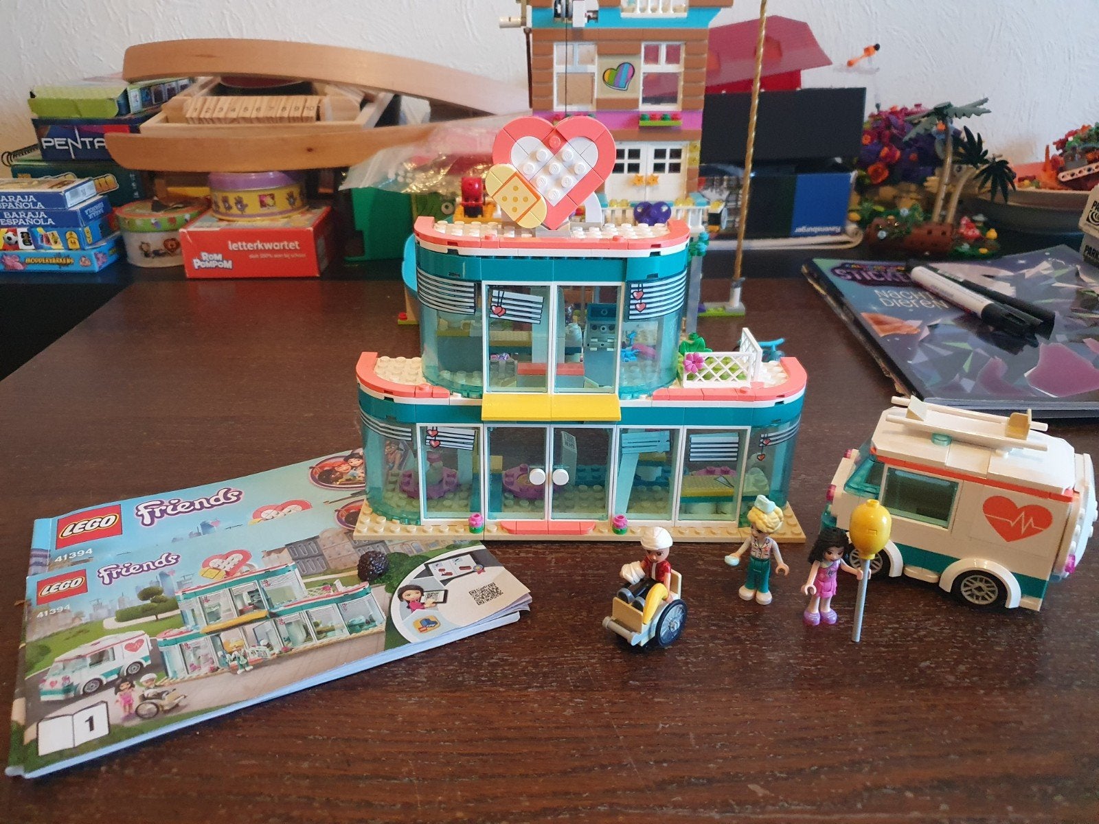 Lego Friends 41394 Heartlake City Ziekenhuis, Ophalen, Compleet, Gebruikt, Lego