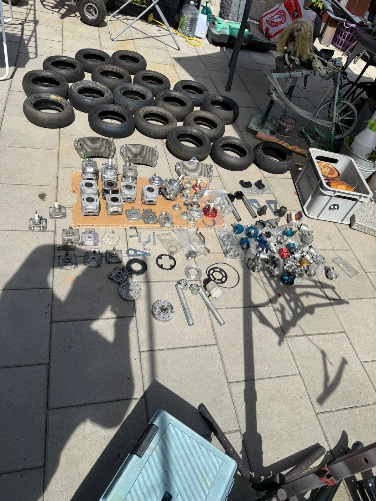 Minibike onderdelen, Fietsen en Brommers, Minibikes, Midibikes en Pitbikes, Ophalen of Verzenden, Gebruikt, Overige typen