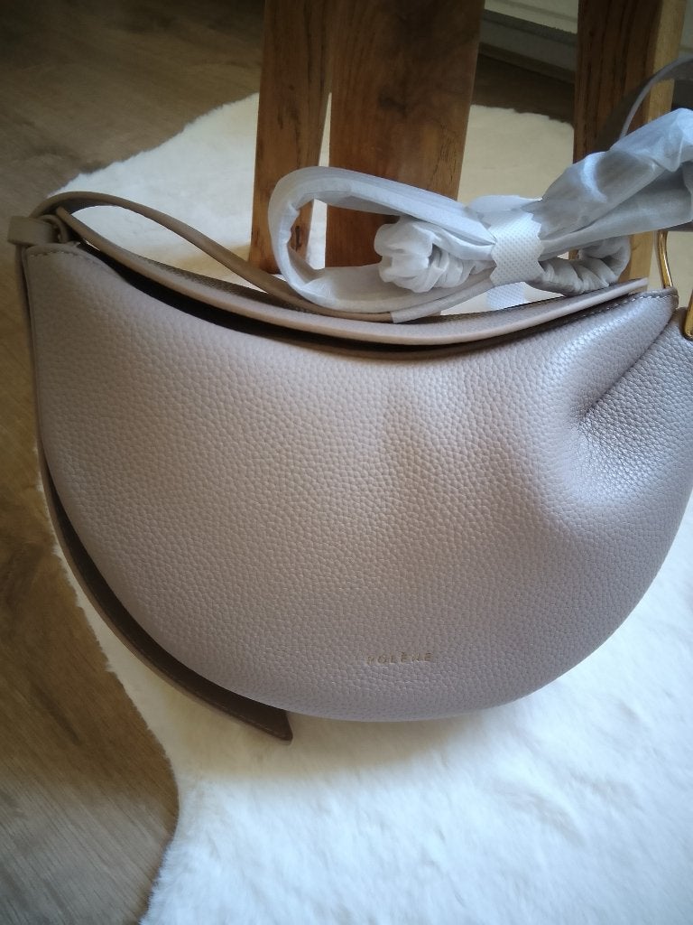 Nieuw - Polene Tas - Model Tonca - Taupe, Ophalen of Verzenden, Nieuw, Overige kleuren, Handtas