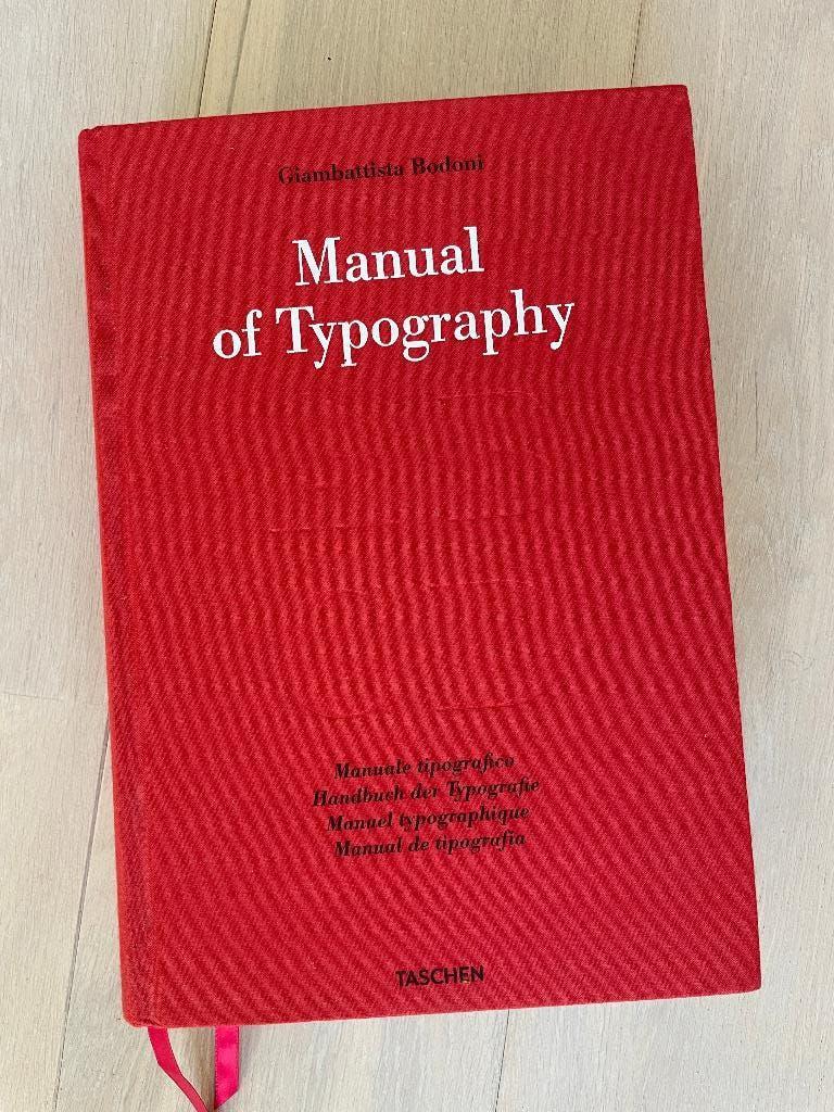 Handleiding voor typografie - Manual of Typography. - Bodoni, Boeken, Ophalen of Verzenden, Zo goed als nieuw, Giambattista Bodoni (Stephan Füssel, editor