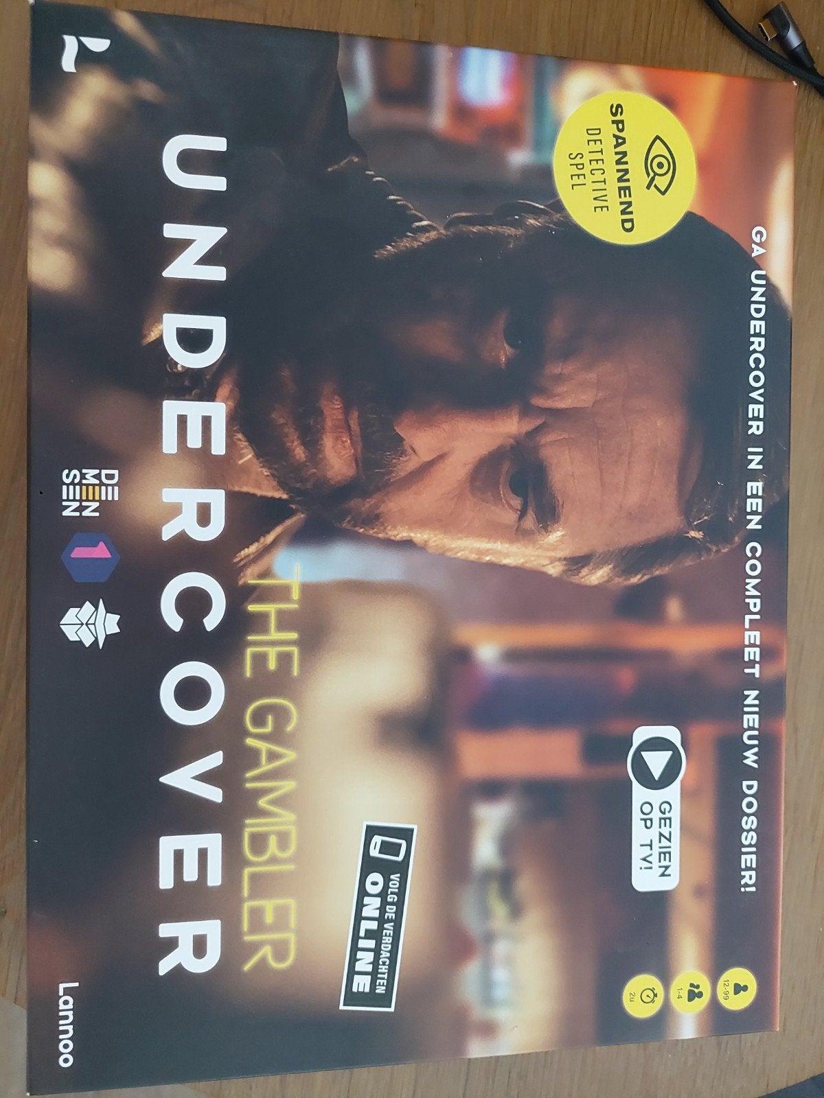 Undercover: The Gambler - Spannend Detective Spel, Een of twee spelers, Ophalen of Verzenden, Zo goed als nieuw, Lannoo