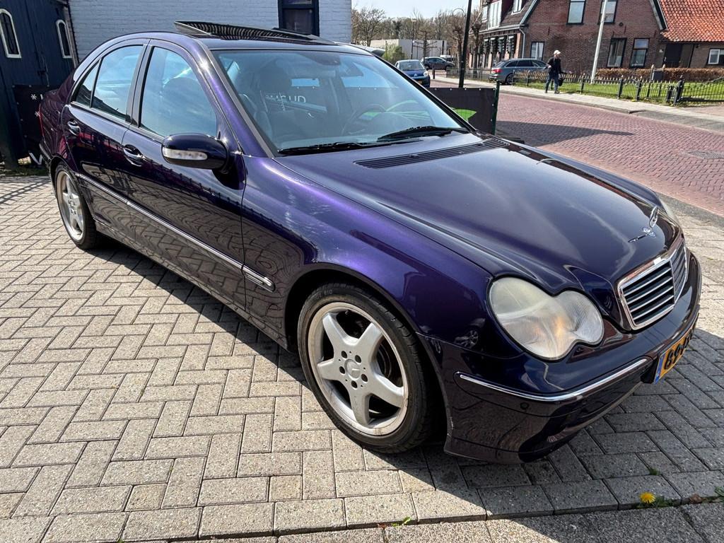 Mercedes-Benz C-klasse 240 Elegance V6 | Dakje | stoelverwar, Auto's, Achterwielaandrijving, Gebruikt, Electronic Stability Program (ESP)