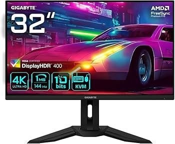 Gigabyte M32U 32 inch 4K UHD Gaming Monitor, IPS, Gigabyte, 101 t/m 150 Hz, 1 tot 2 ms