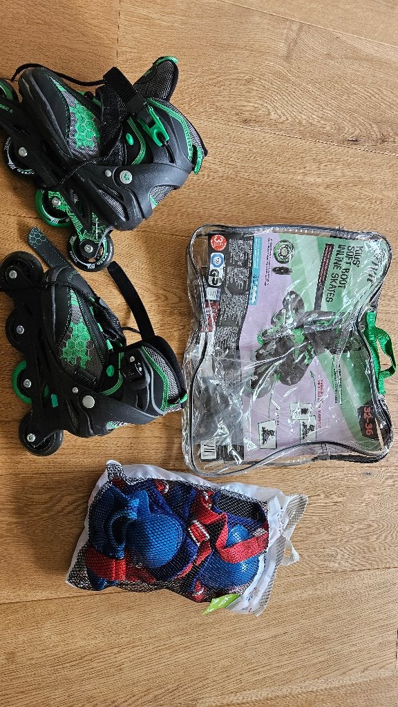 Roll schaatsen, Ophalen, Zo goed als nieuw