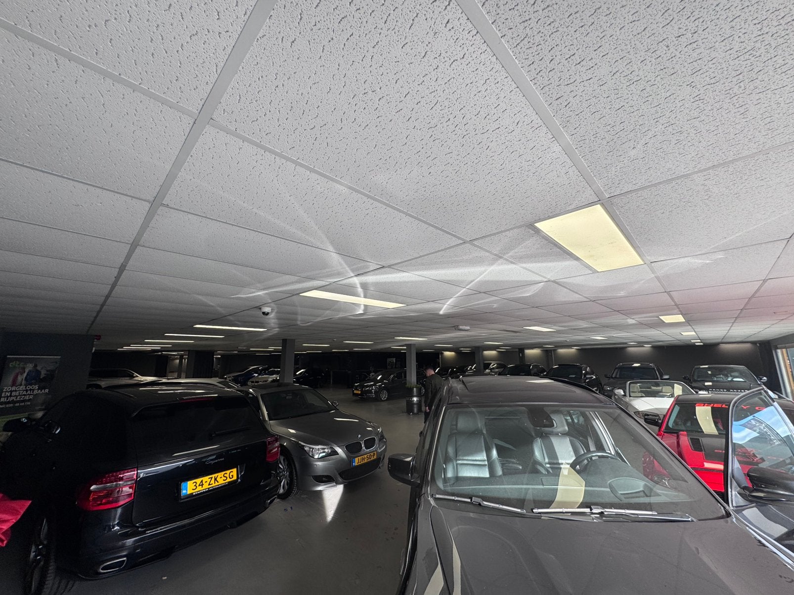 Gratis systeem plafond platen! 500m2 Zelf demonteren., Ophalen, Gebruikt, Overige materialen
