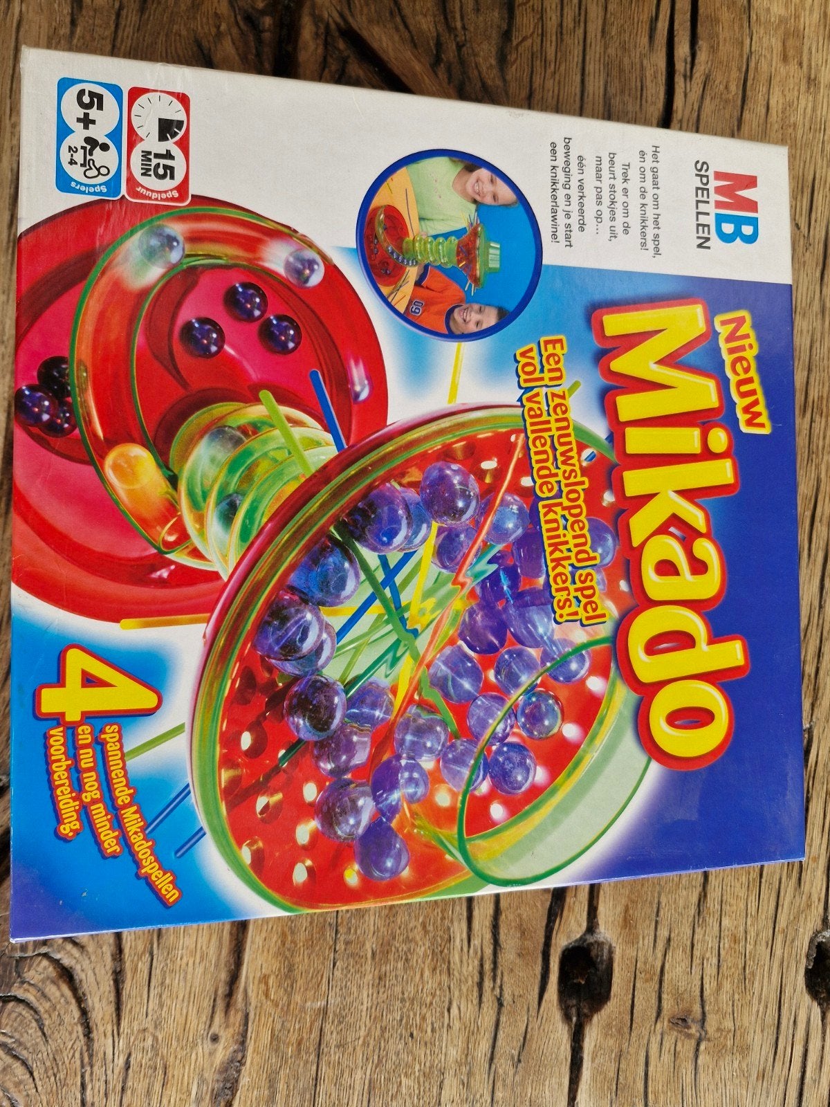 Nieuw Mikado bordspel voor Sinterklaas of Kerst, Hobby en Vrije tijd, Drie of vier spelers, Verzenden, Nieuw, MB Spellen