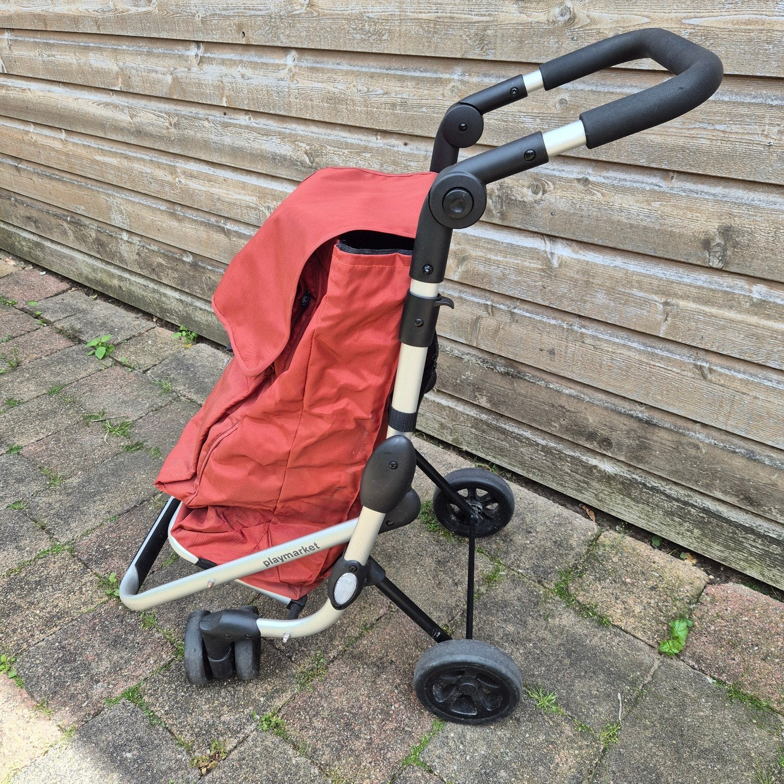 Boodschappen trolley Playmarket zgan met koeltas gedeelte, Ophalen of Verzenden, Zo goed als nieuw, 30 cm of meer