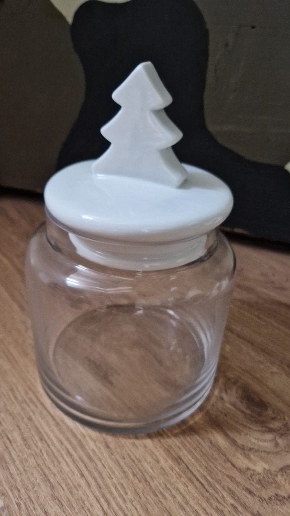 Rivièra Maison "Merry Christmas" voorraadpot / bewaarpot, Ophalen of Verzenden, Zo goed als nieuw
