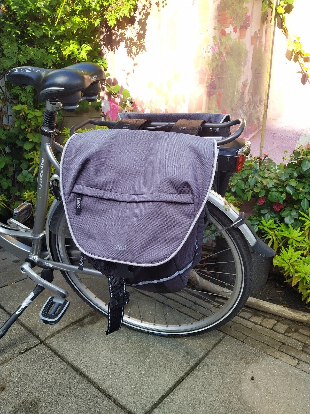Dubbele fietstassen - Beck - 30L, Ophalen of Verzenden, Gebruikt, Beck