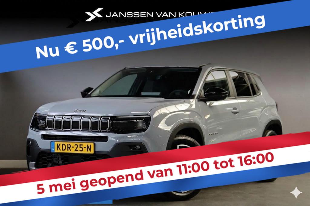 Jeep Avenger 1.2 e-Hybrid Summit Voorraad Voordeel / 2+6 Jaa, Auto's, Jeep, 12 maanden, Euro 6, 1199 cc, Bedrijf