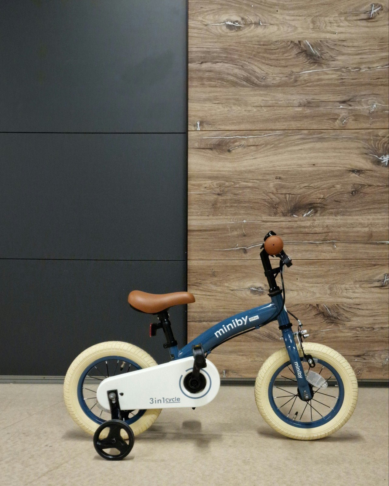 QPlay Miniby 3-in-1 fiets: loopfiets, zijwieltjes, zonder, Ophalen