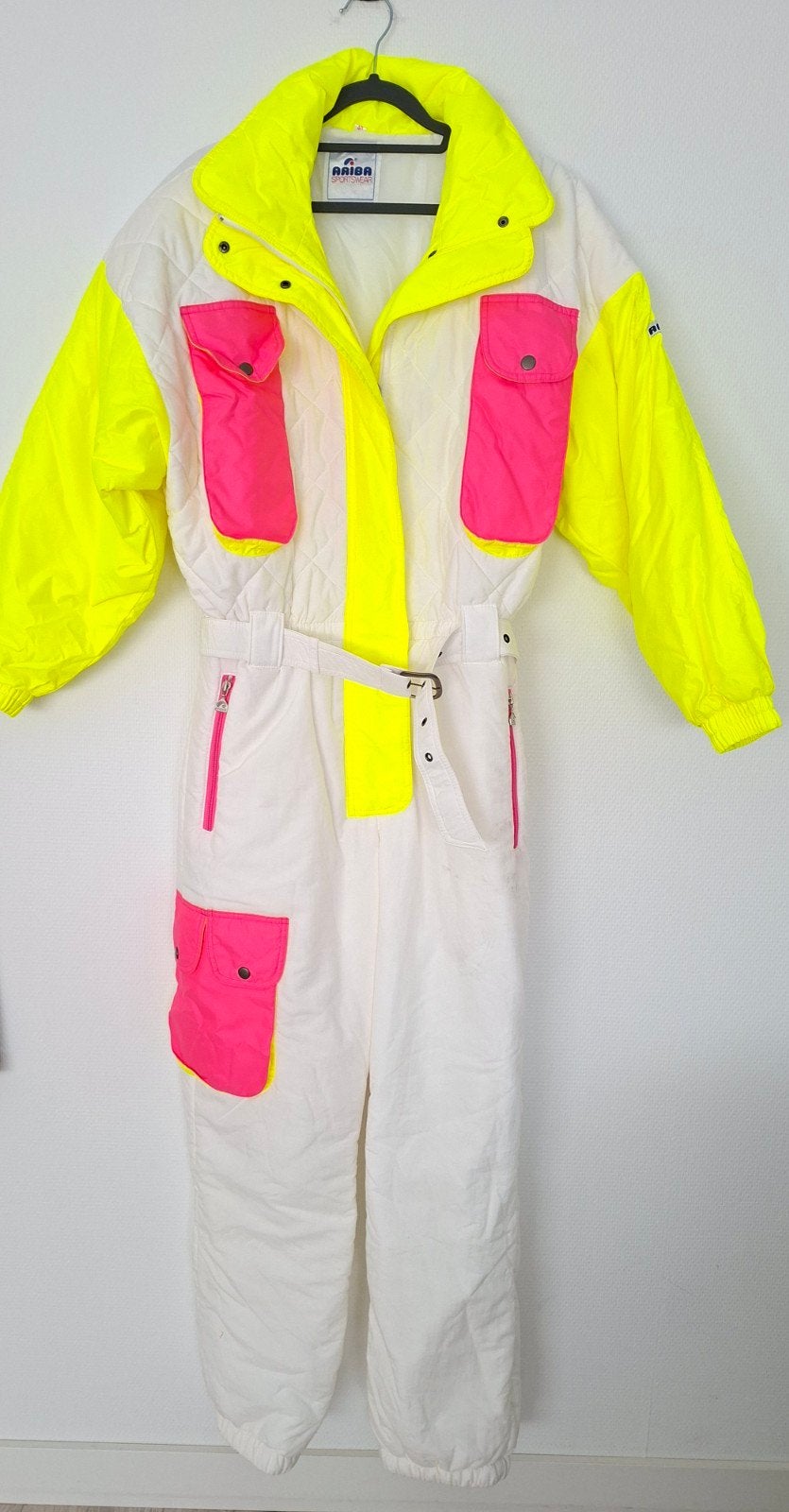 vintage skipak 38 NIEUW après-ski carnaval klunen fout, Kleding | Dames, Ophalen of Verzenden, Nieuw, Maat 38/40 (M), Pak
