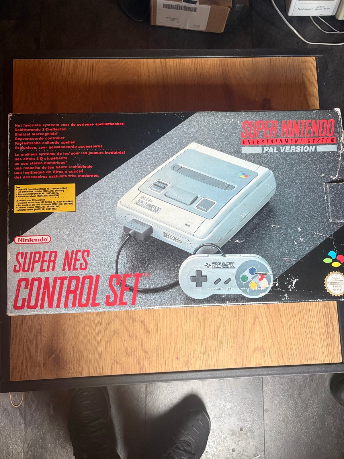 Super Nintendo Entertainment System (SNES) Control Set, Spelcomputers en Games, ., Met 2 controllers, Ophalen of Verzenden, Zo goed als nieuw