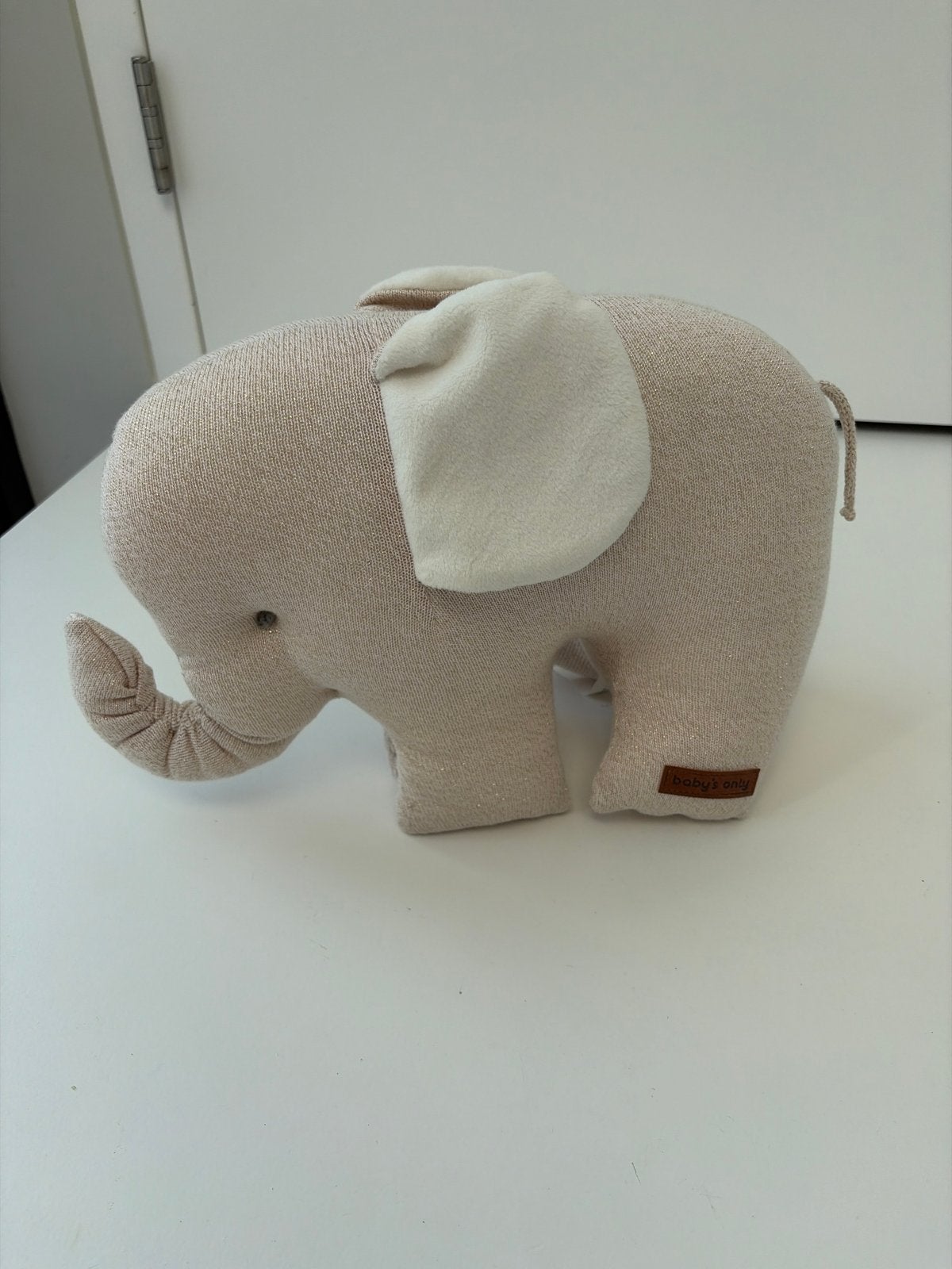 Nieuwe Baby Olifant Knuffel - Zacht en Schattig, Ophalen of Verzenden, Nieuw, Roze, Olifant