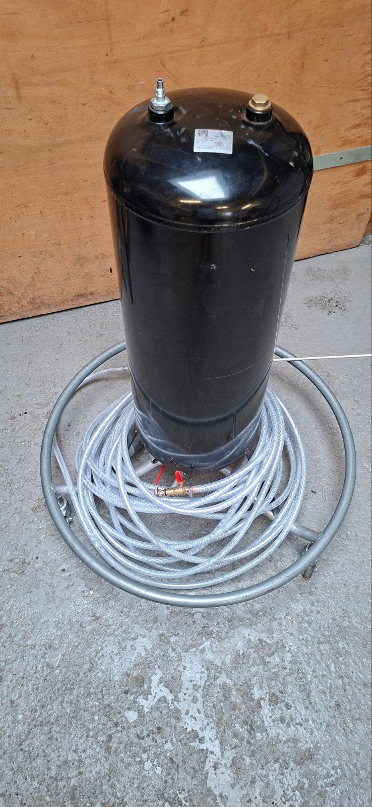 Drukvat  compressor tank Luchtdrukketel met slang, Doe-het-zelf en Verbouw, Compressors, Ophalen, Gebruikt