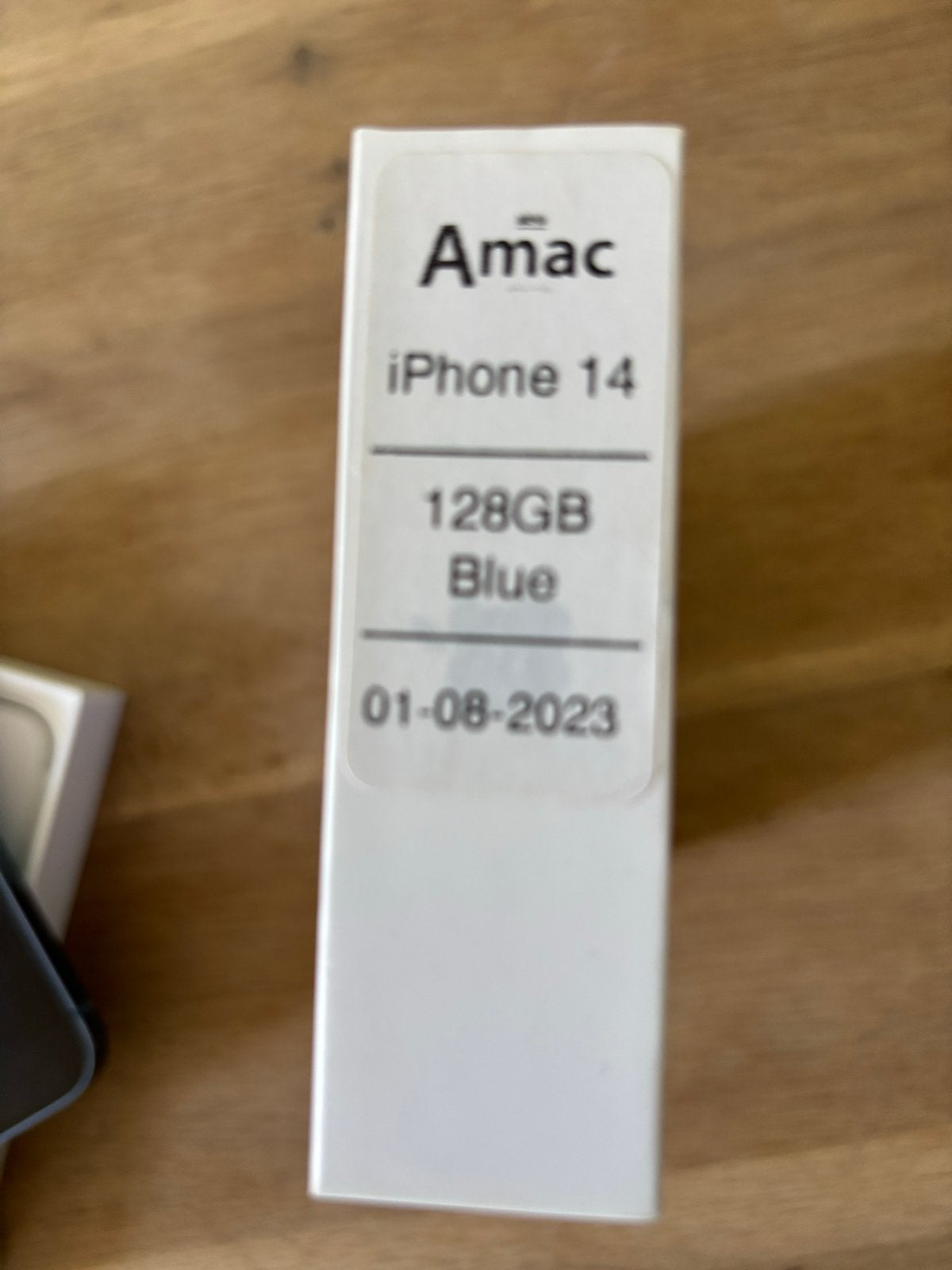 Apple iPhone 14 Blauw 128GB, Ophalen, 128 GB, Blauw, Zo goed als nieuw