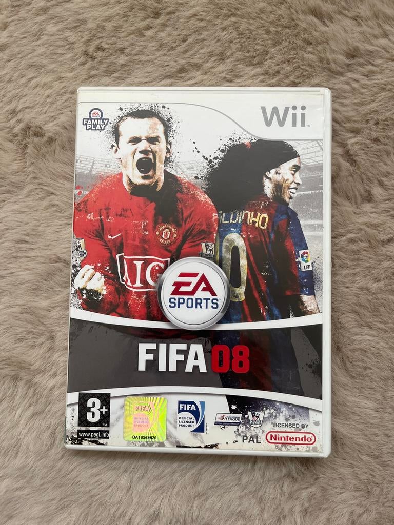 FIFA 08 - Wii (EA Sports) - Voetbalgame, 2 spelers, Eén computer, Ophalen of Verzenden, Zo goed als nieuw