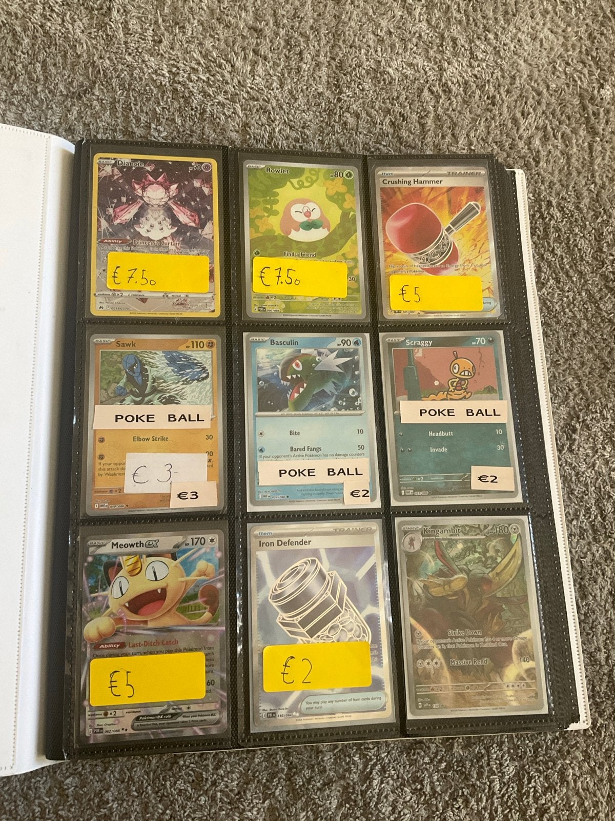 Pokémon Binder. Los kopen kan ook, Ophalen of Verzenden, Zo goed als nieuw, Boek of Catalogus
