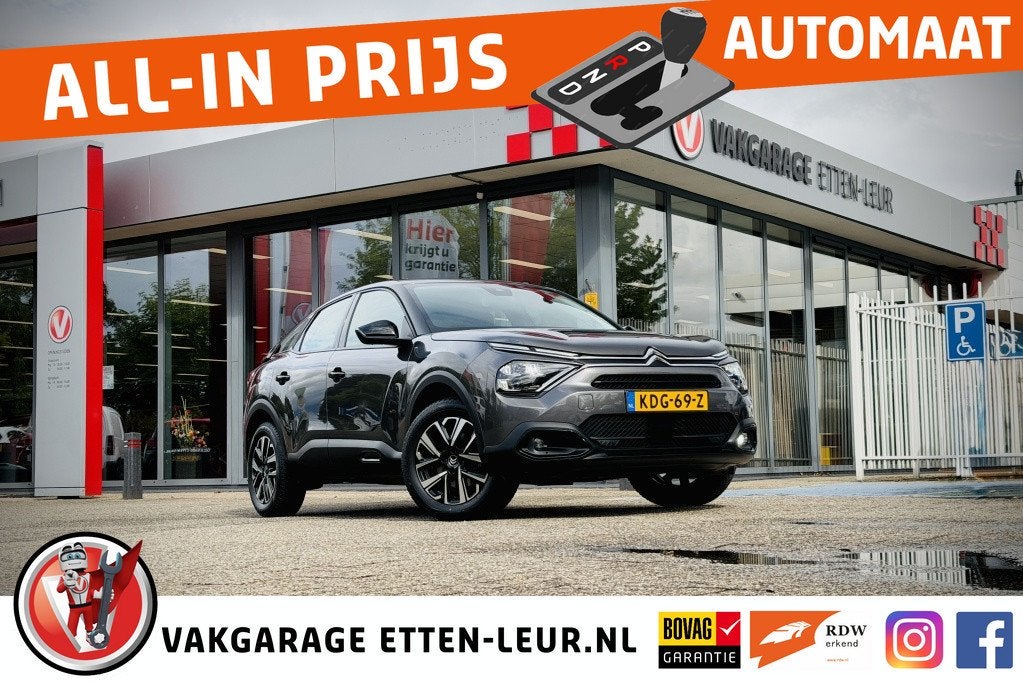Citroën C4 1.2 130PK Feel Ed. | CAMERA | CARPLAY + ANDROID, Auto's, Citroën, Bedrijf, Te koop, C4, ABS, Achteruitrijcamera, Airbags