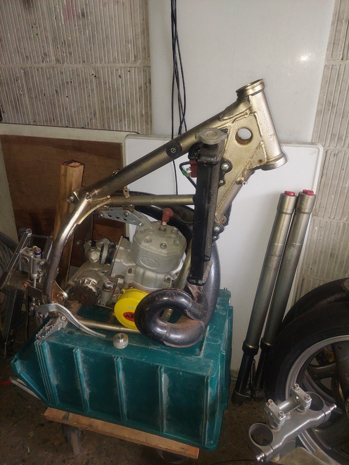 ktm gs 495 met kenteken, Motoren, Ophalen of Verzenden