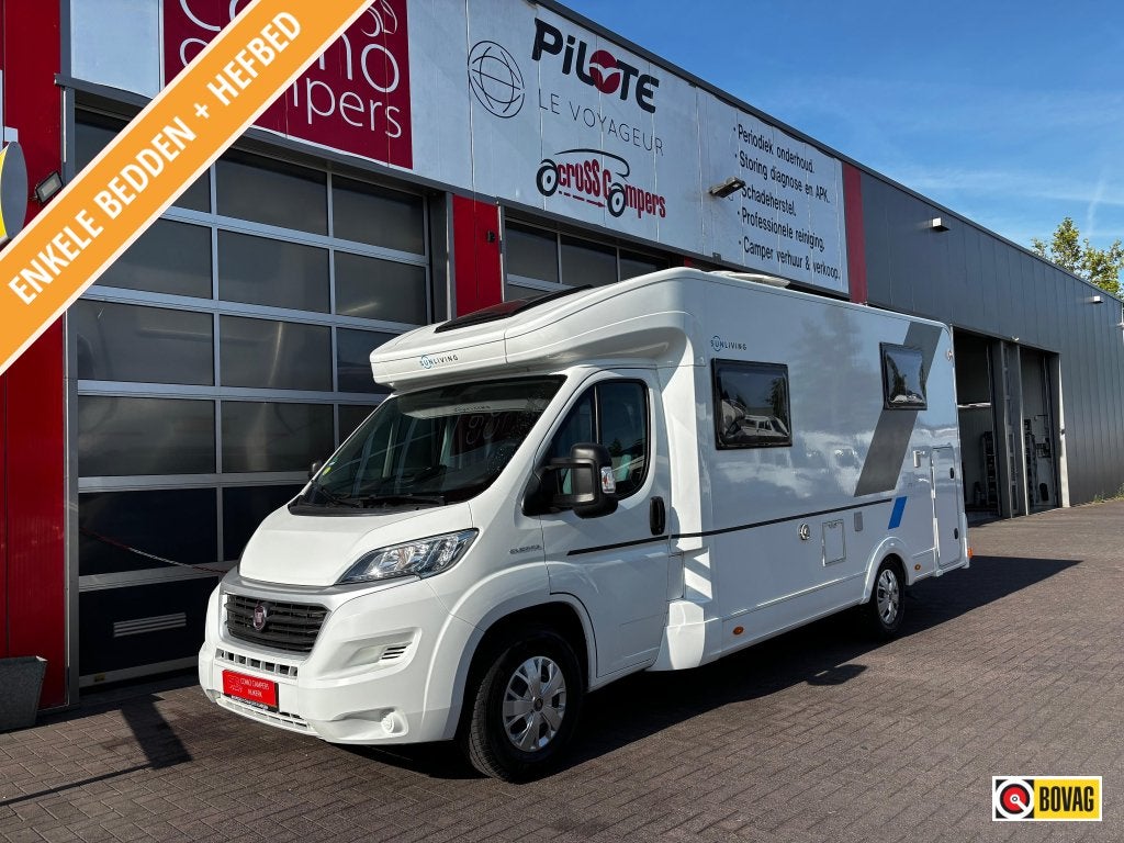 Sun Living S 70 SL Camper 4 persoons, NAP Org NL, Luifel, Half-automaat, Ringverwarming, Fiat