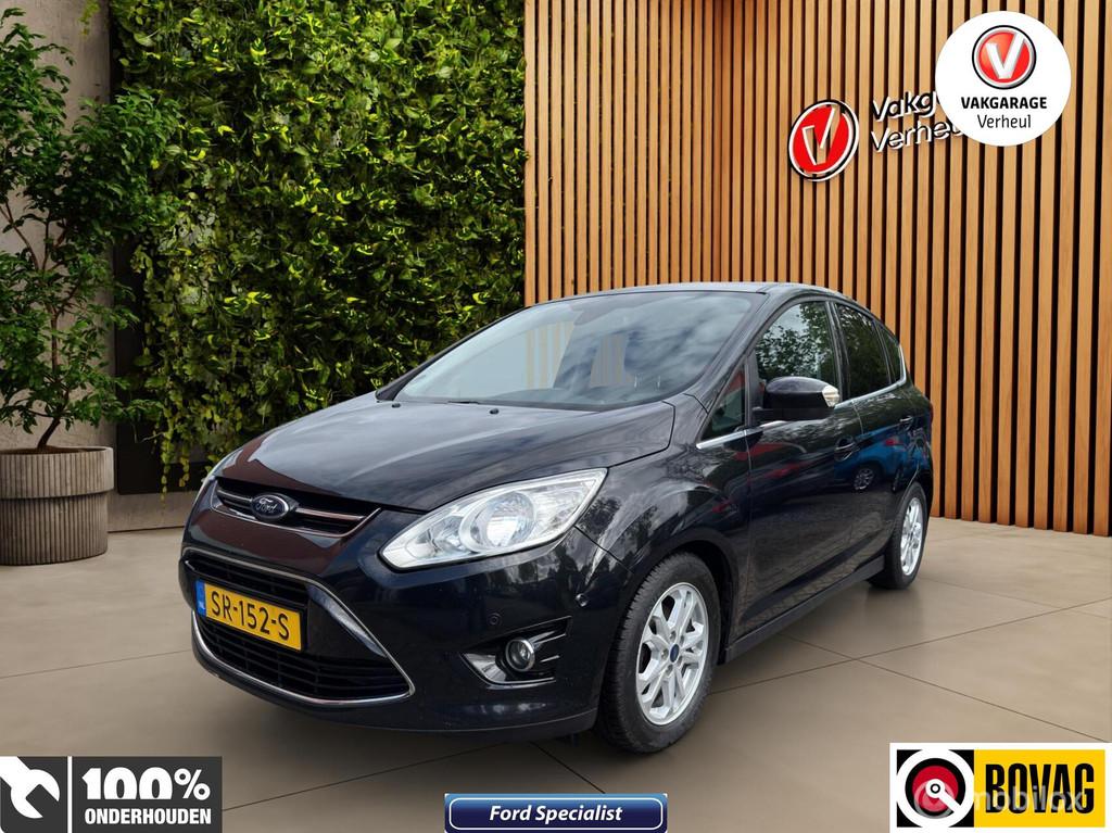 Ford C-Max 1.0 Titanium|125Pk|Mooie complete uitvoering !, Auto's, Ford, Bedrijf, Te koop, C-Max, ABS, Achteruitrijcamera, Airbags