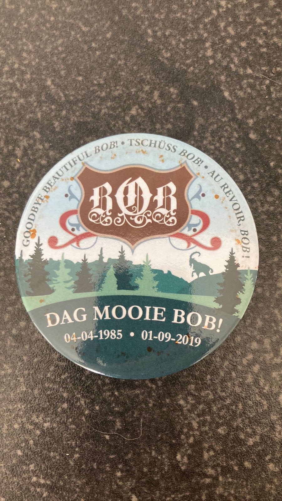 Efteling speld dag mooie bob, Ophalen of Verzenden, Zo goed als nieuw, Button of Speldje