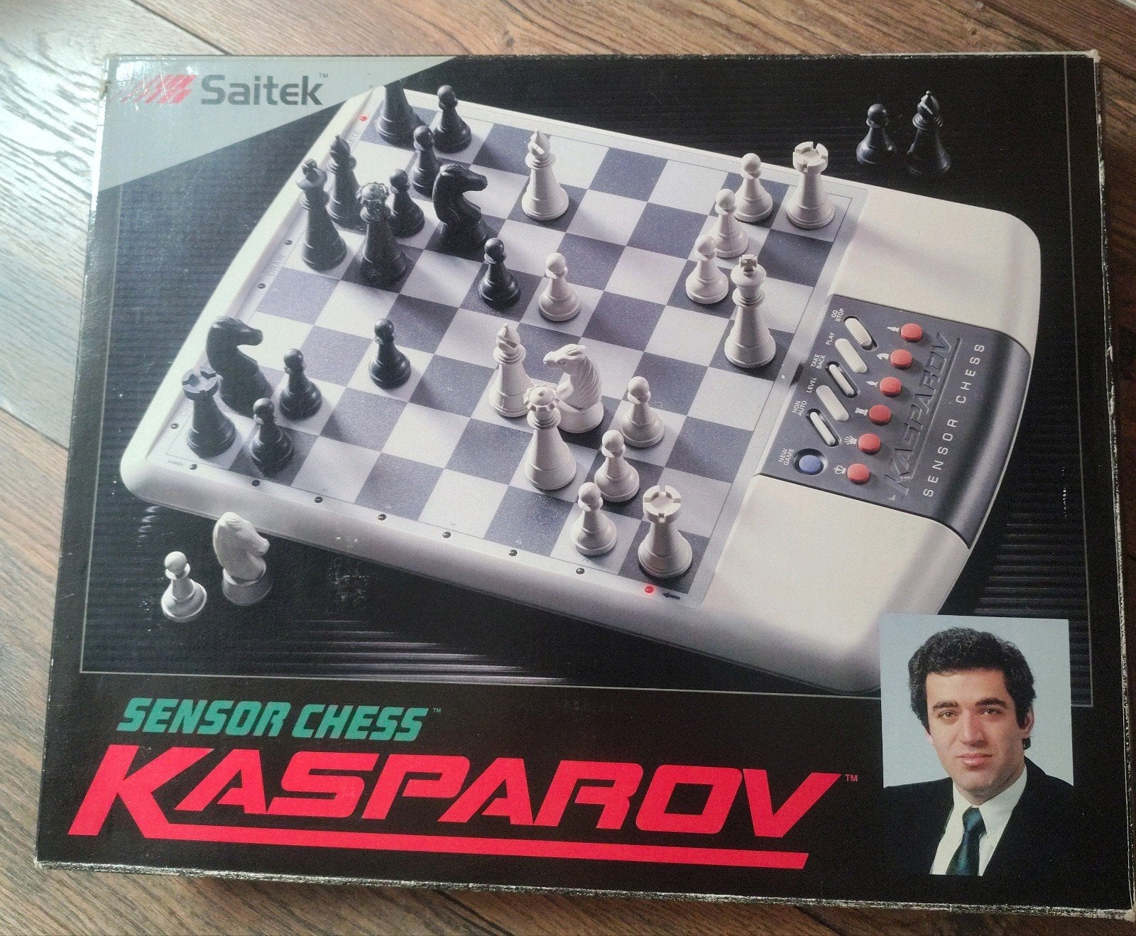 Schaakcomputer Kasparov sensor chess saitek, Hobby en Vrije tijd, Gezelschapsspellen | Bordspellen, Ophalen of Verzenden, Gebruikt