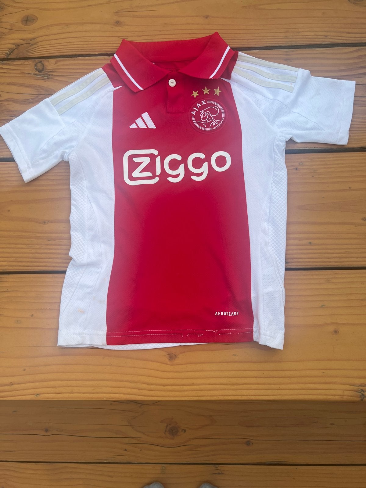 Ajax Thuisshirt 2021/2022 - Maat 140 (9-10 jaar), Ophalen of Verzenden, Zo goed als nieuw, Jongen of Meisje, Shirt of Longsleeve
